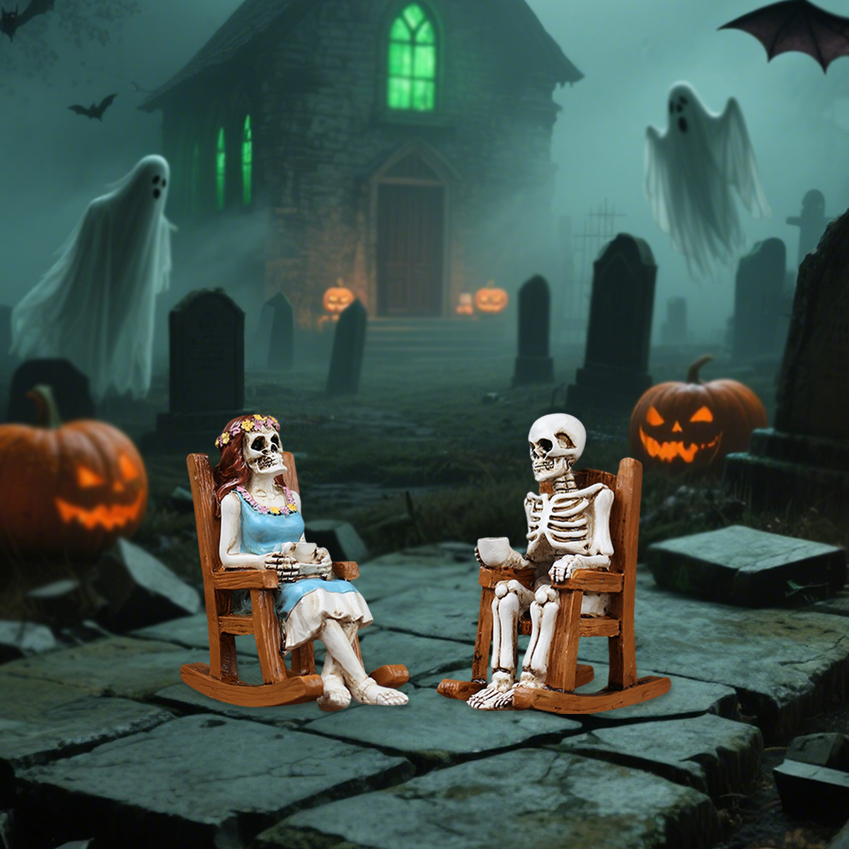 Outdoor Furniture Lounge Chair - 2pcs lounge chairs for coffee, skeleton
