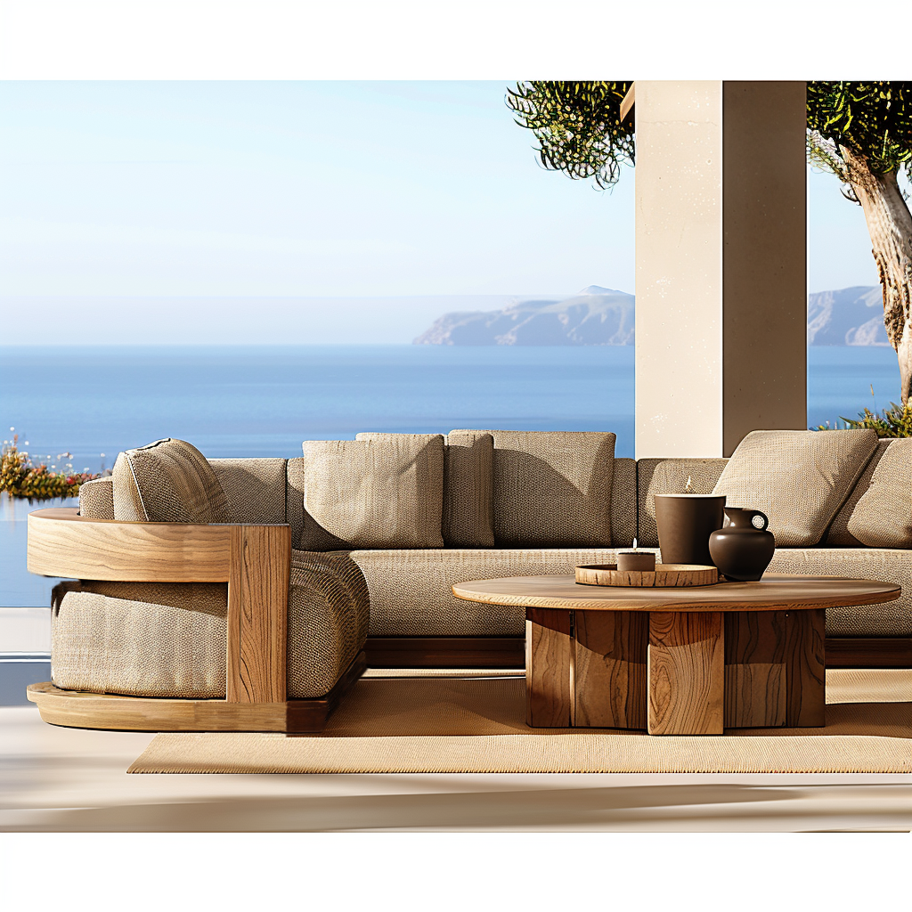 Outdoor Furniture In Bali - 2024 Outdoor Teak Sofa Set Garden