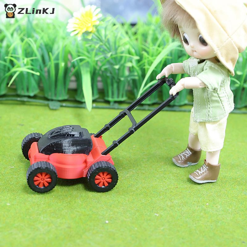 Outdoor Furniture Sales - ▶1Pc 1:12 1:18 Dollhouse Lawn Mower