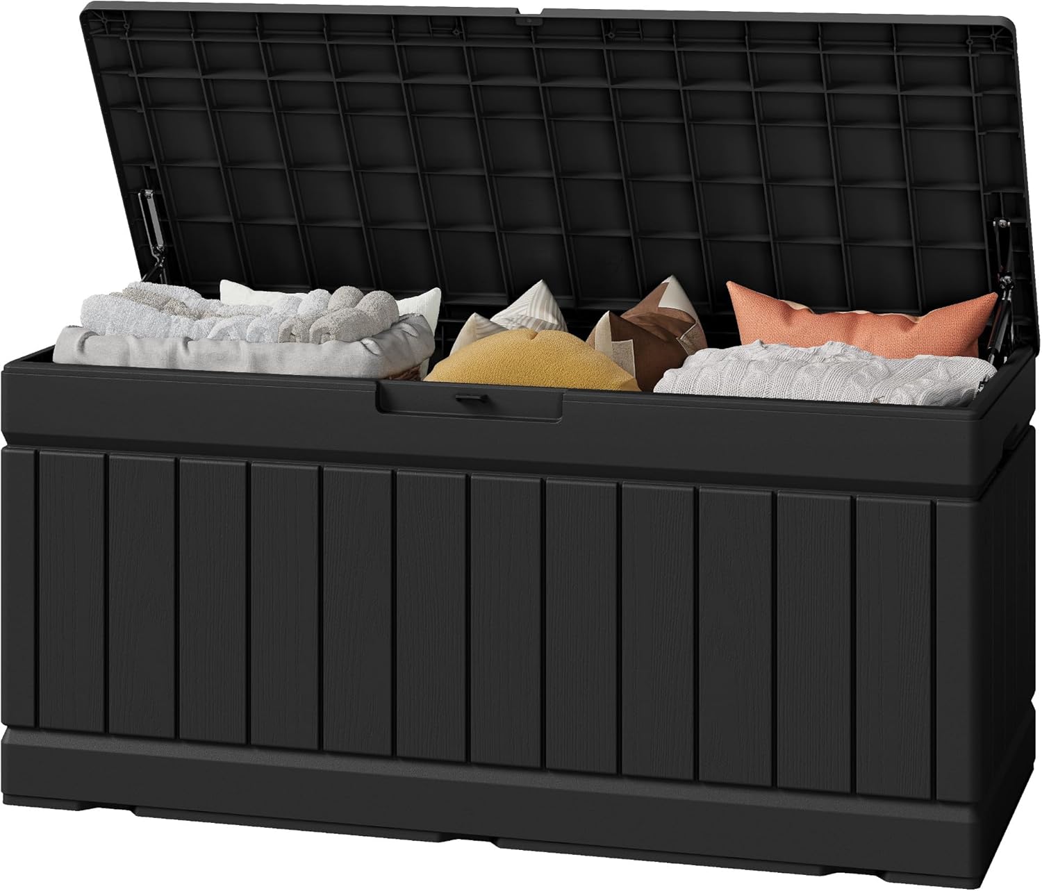 Outdoor Furniture For Pool - 82 Gallon Outdoor Storage Box with