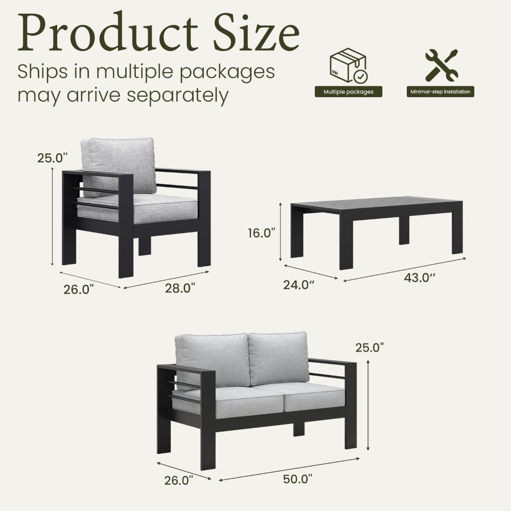 Outdoor Aluminum Furniture Set - Outdoor Furniture On Sale ulasan dan harga