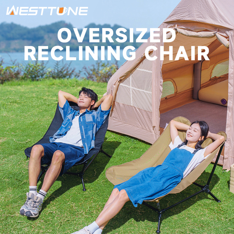 WESTTUNE Folding Lounger Chair - Outdoor Furniture Lounge Chair ulasan dan harga