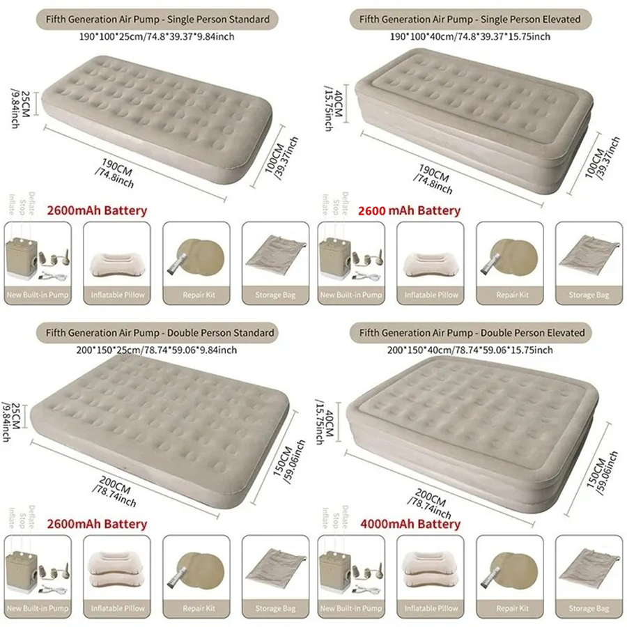 Interior Air Mattress Glamping - Outdoor Furniture Sales ulasan dan harga