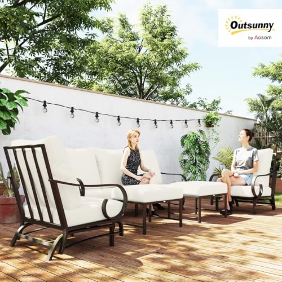 5 Piece Patio Furniture Set wi - Outdoor Furniture Japanese Style ulasan dan harga