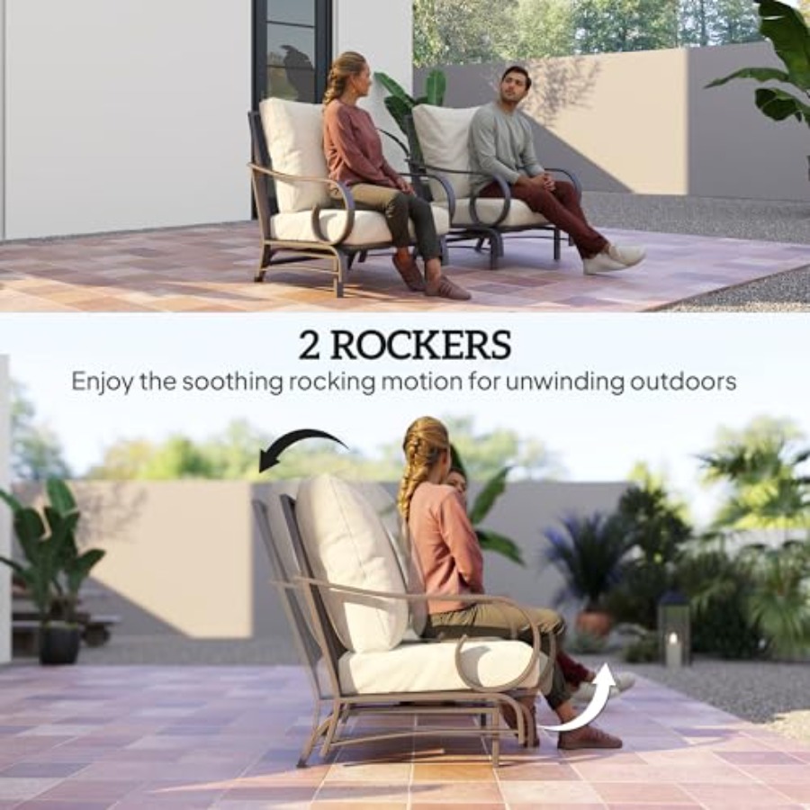 5 Piece Patio Furniture Set wi - Outdoor Furniture Japanese Style ulasan dan harga