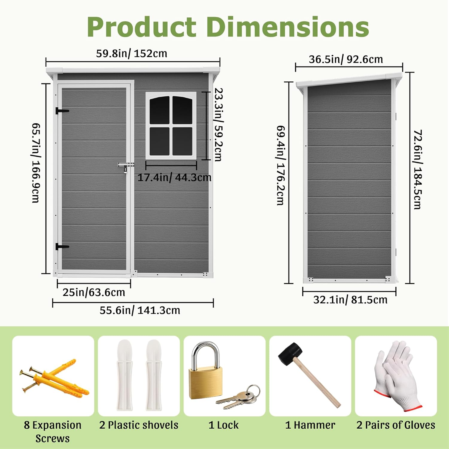 Resin Outdoor Storage Shed Kit - Outdoor Furniture Modern ulasan dan harga