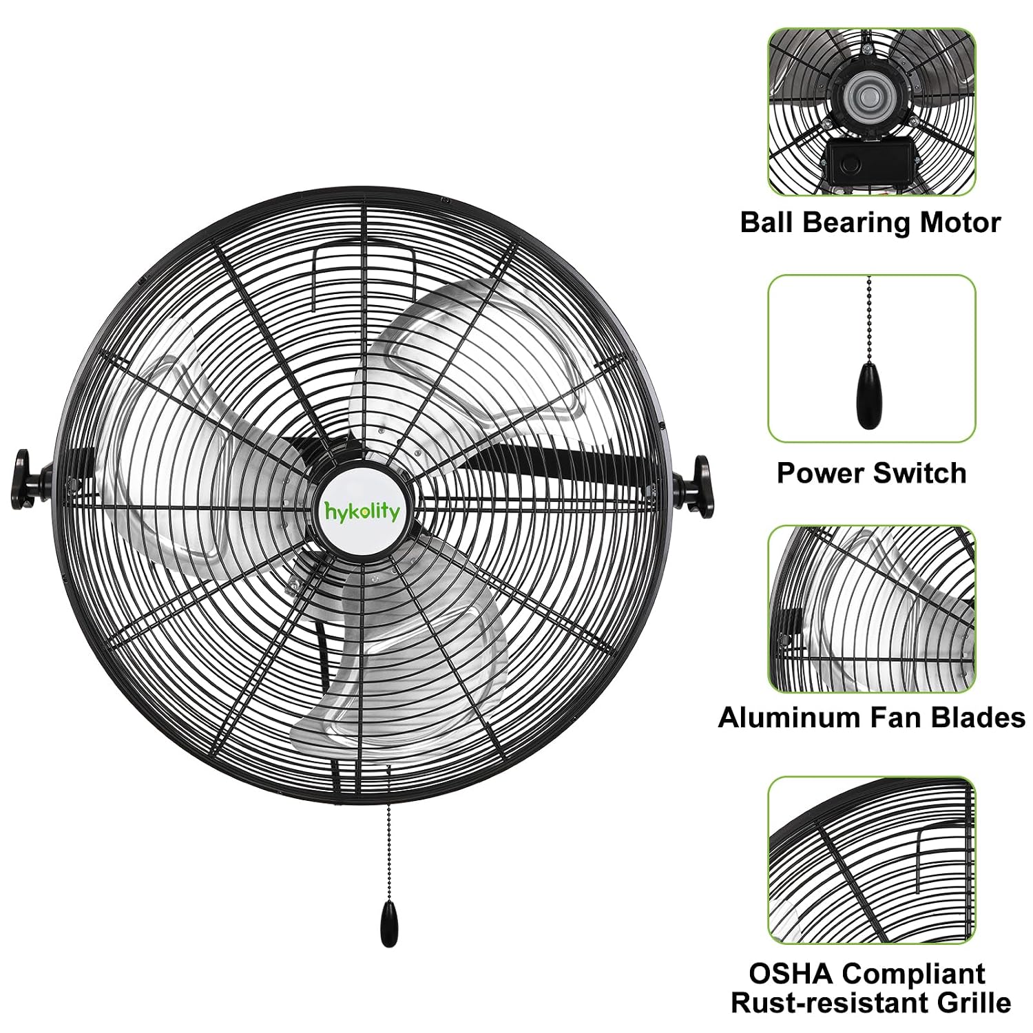 20 in. Industrial Wall Mount F - Outdoor Furniture Modern ulasan dan harga