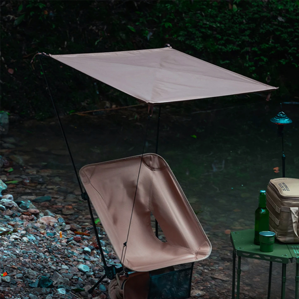 Moon Chair Sunshade Beach Chai - Outdoor Furniture Lounge Chair ulasan dan harga