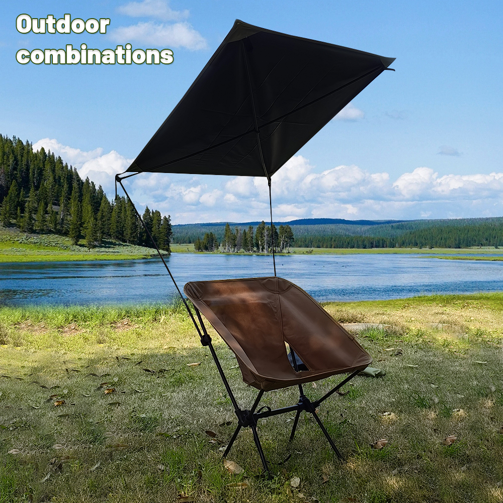 Moon Chair Sunshade Beach Chai - Outdoor Furniture Lounge Chair ulasan dan harga