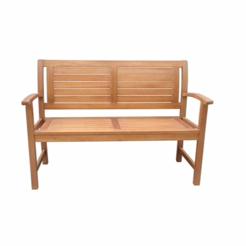 Bench 2 Seater Solid Teak Outd - Outdoor Furniture Vietnam ulasan dan harga