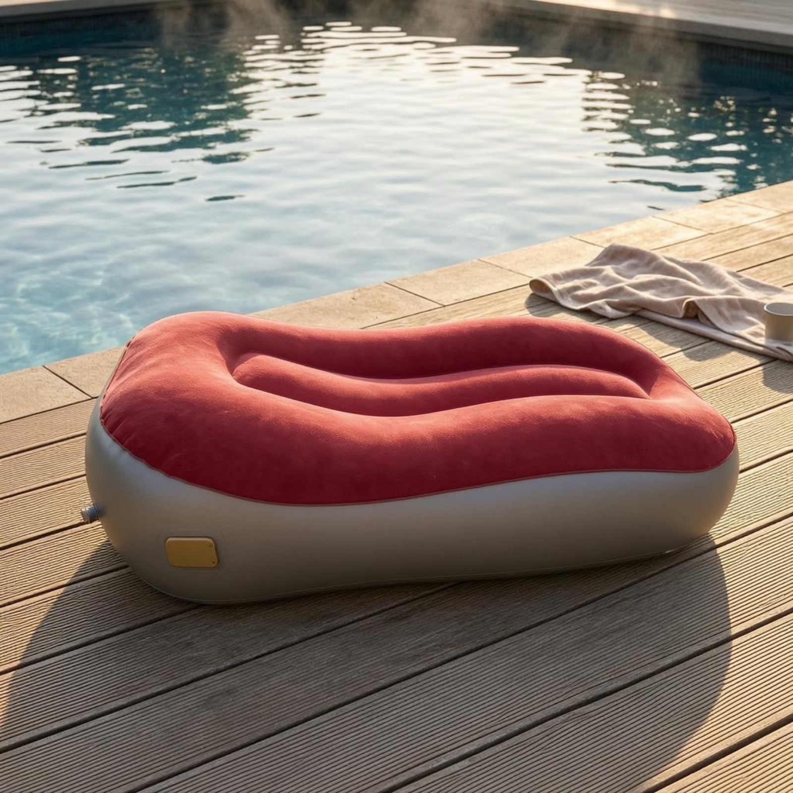 Single-Person Inflatable Sofa  - Outdoor Furniture Lounge Chair ulasan dan harga