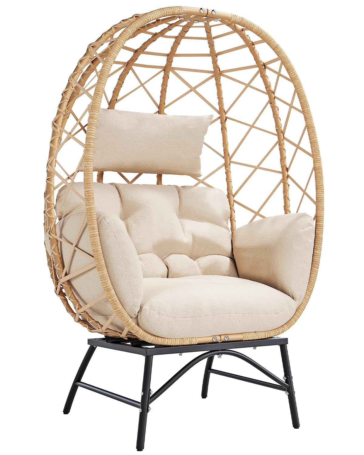 Wicker Egg Chair Outdoor, Over - Outdoor Furniture Egg Chair ulasan dan harga