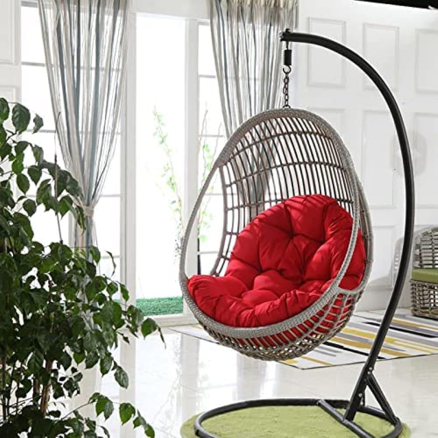 Water Resistant Hanging Egg Ch - Outdoor Furniture Egg Chair ulasan dan harga