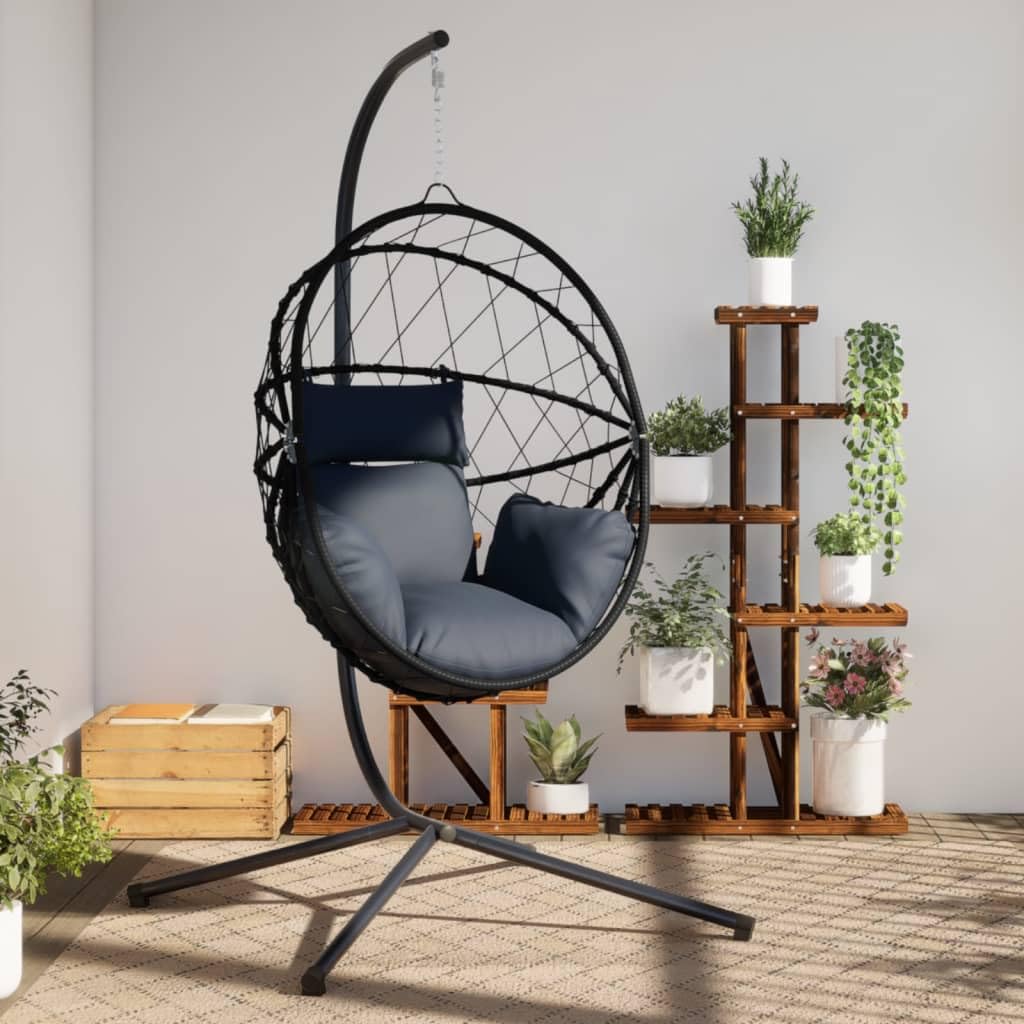 Hanging Egg Chair with Stand C - Outdoor Furniture Egg Chair ulasan dan harga