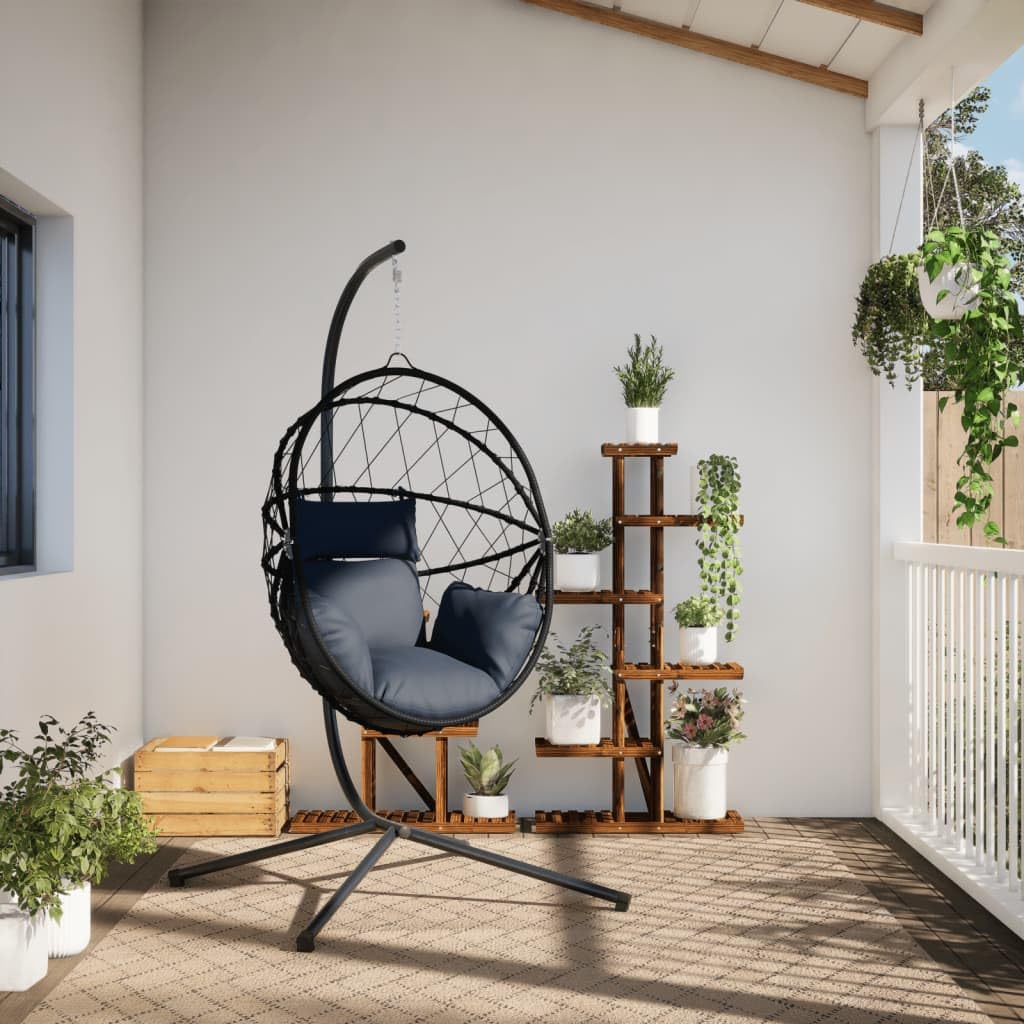 Hanging Egg Chair with Stand C - Outdoor Furniture Egg Chair ulasan dan harga