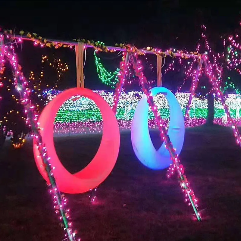 Led Lighting Outdoor Villa Led - Outdoor Furniture Egg Chair ulasan dan harga