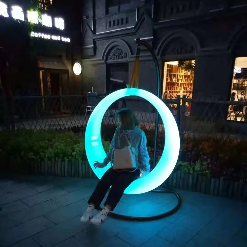 Led Lighting Outdoor Villa Led - Outdoor Furniture Egg Chair ulasan dan harga