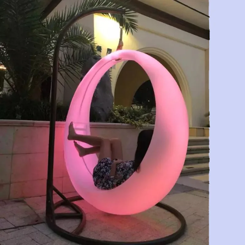 Led Lighting Outdoor Villa Led - Outdoor Furniture Egg Chair ulasan dan harga
