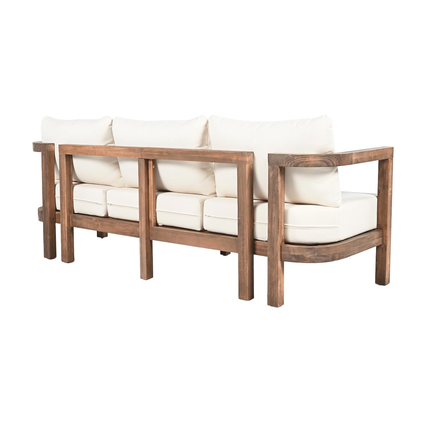 3 Seater Acacia Wood Outdoor S - Outdoor Furniture Japanese Style ulasan dan harga