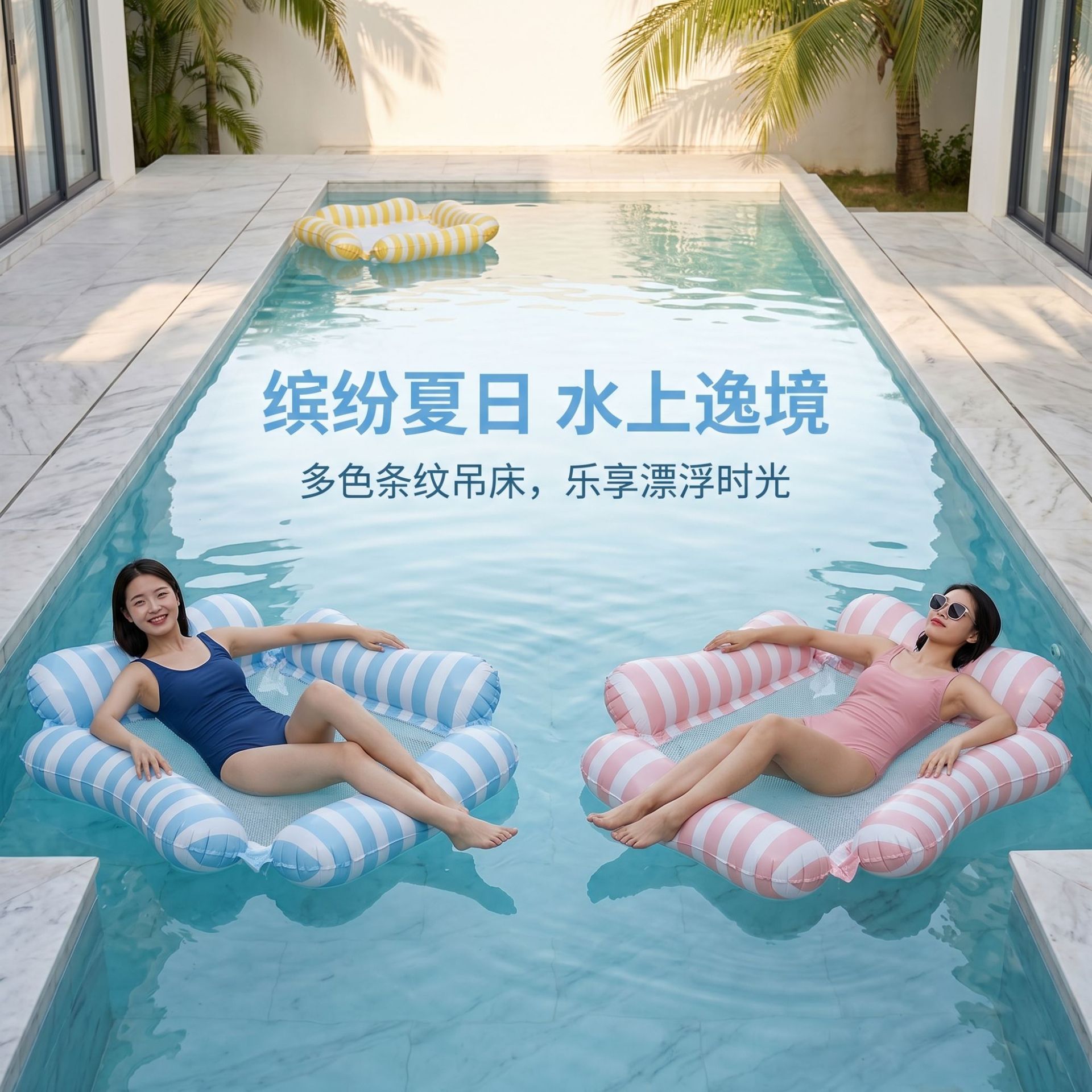 Foldable Mesh Water Floating B - Outdoor Furniture Lounge Chair ulasan dan harga