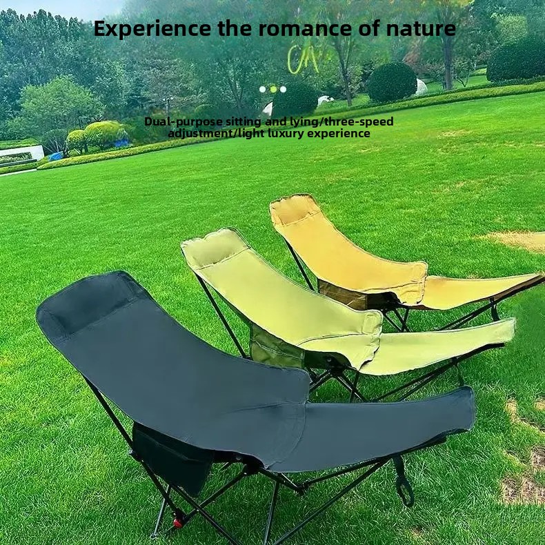Three Level Adjustable Moon Ch - Outdoor Furniture Lounge Chair ulasan dan harga