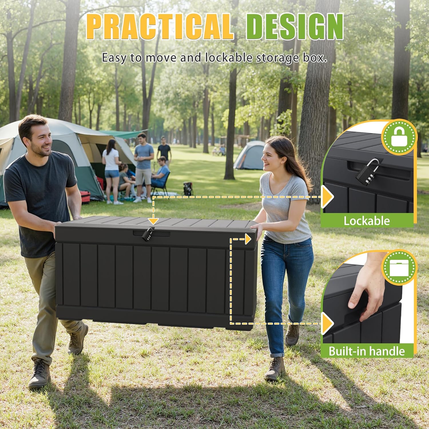 82 Gallon Outdoor Storage Box  - Outdoor Furniture For Pool ulasan dan harga