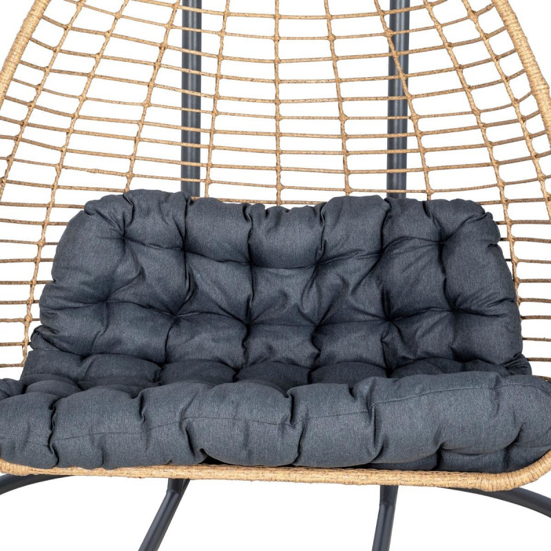 Luxury 2-Seater Hanging Chairs - Outdoor Furniture Egg Chair ulasan dan harga