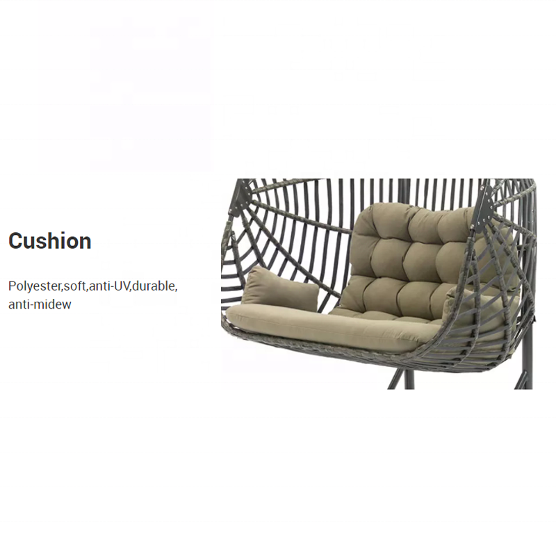 Luxury 2-Seater Hanging Chairs - Outdoor Furniture Egg Chair ulasan dan harga