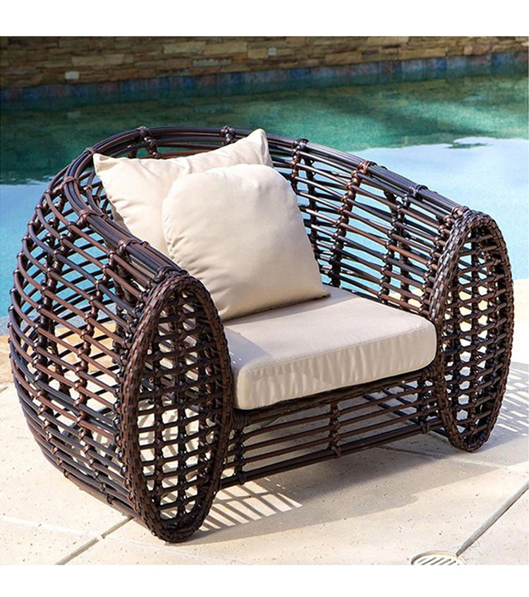 Modern Durable Wicker Outdoor  - Outdoor Furniture Japanese Style ulasan dan harga