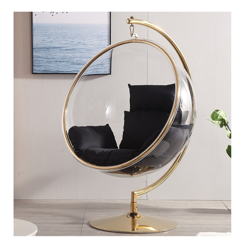 Transparent Acrylic Bubble Swi - Outdoor Furniture Egg Chair ulasan dan harga