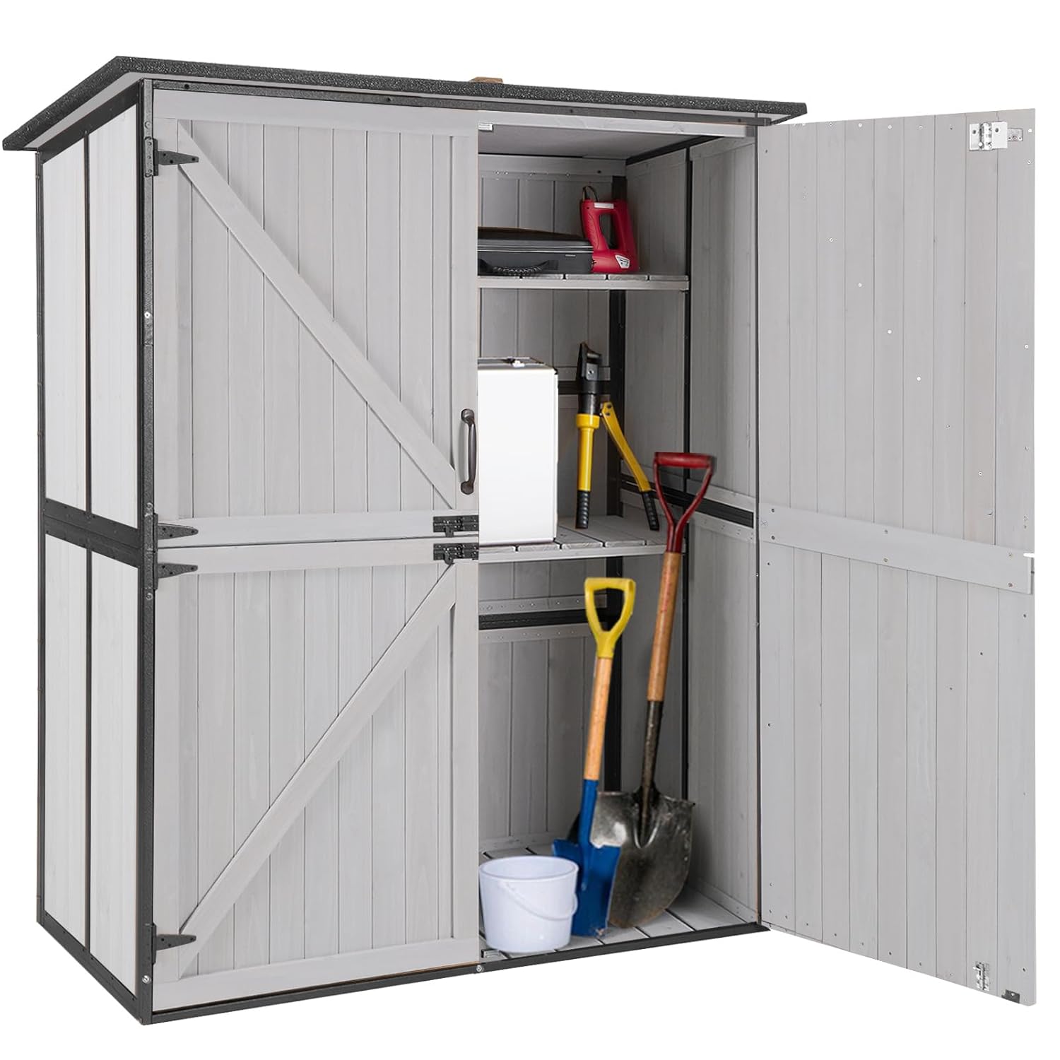 Outdoor Cabinet Storage Shed w - Outdoor Furniture Modern ulasan dan harga