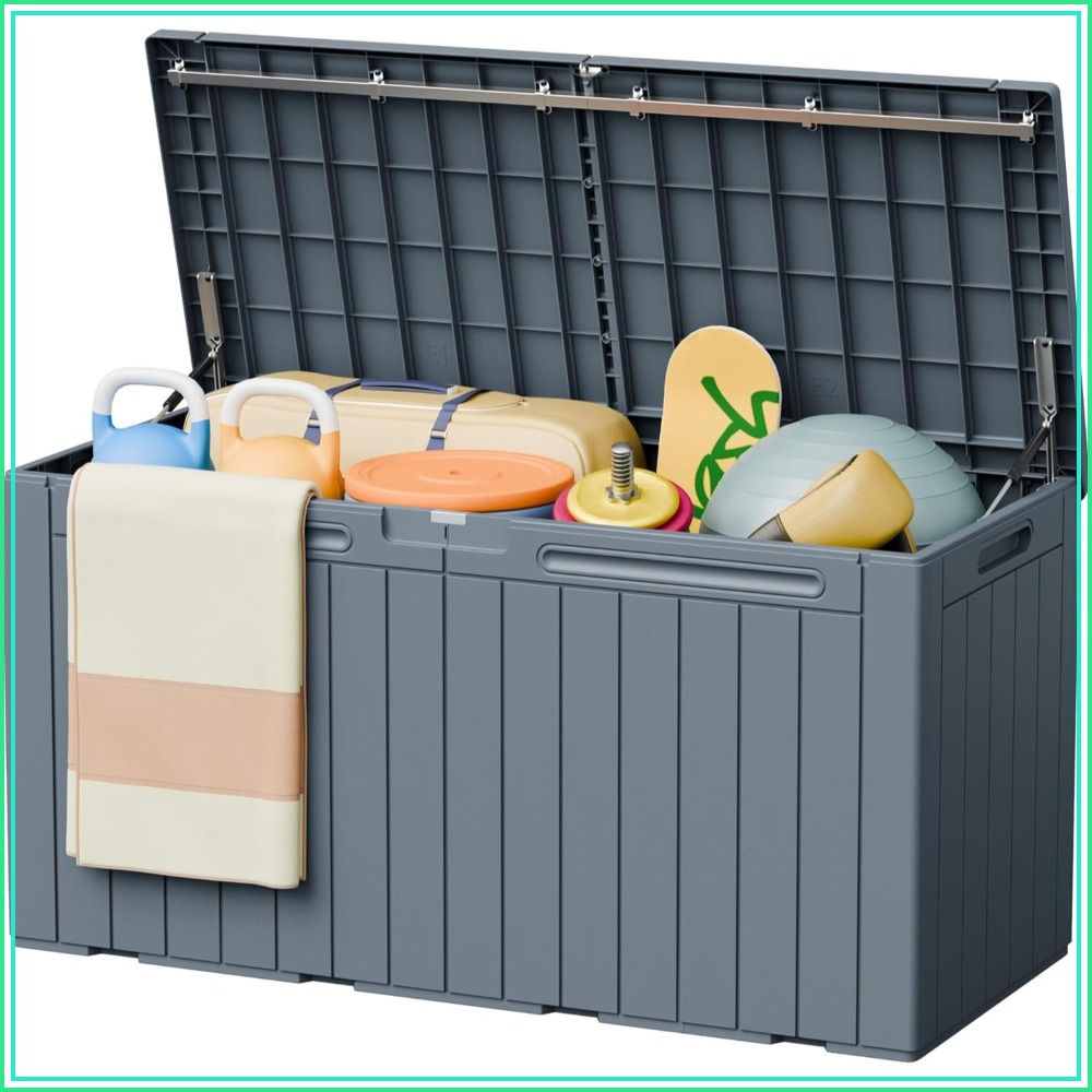 110 Gallon Outdoor Storage Box - Outdoor Furniture For Pool ulasan dan harga
