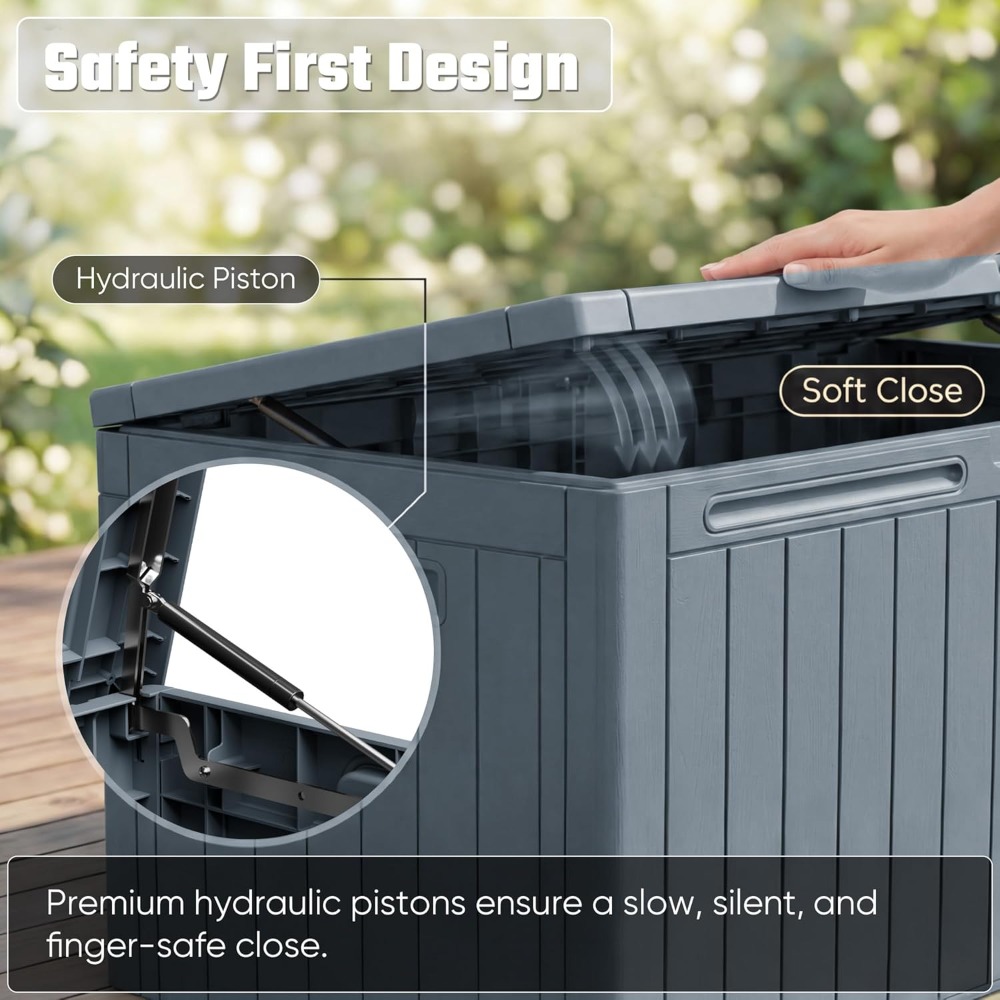 110 Gallon Outdoor Storage Box - Outdoor Furniture For Pool ulasan dan harga